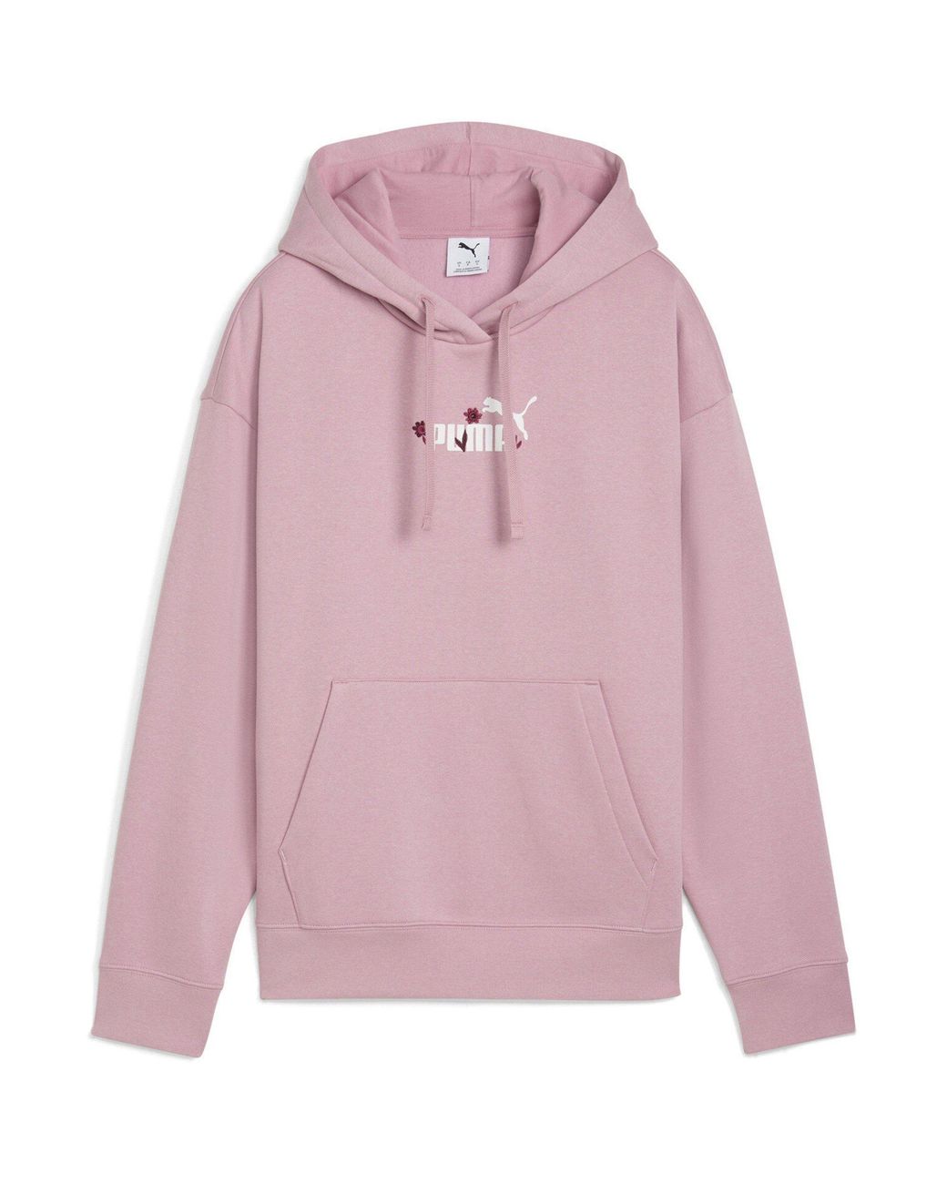 PUMA Pink Nature 2.0 Comfort Overhead Tech Fleece Hoodie
