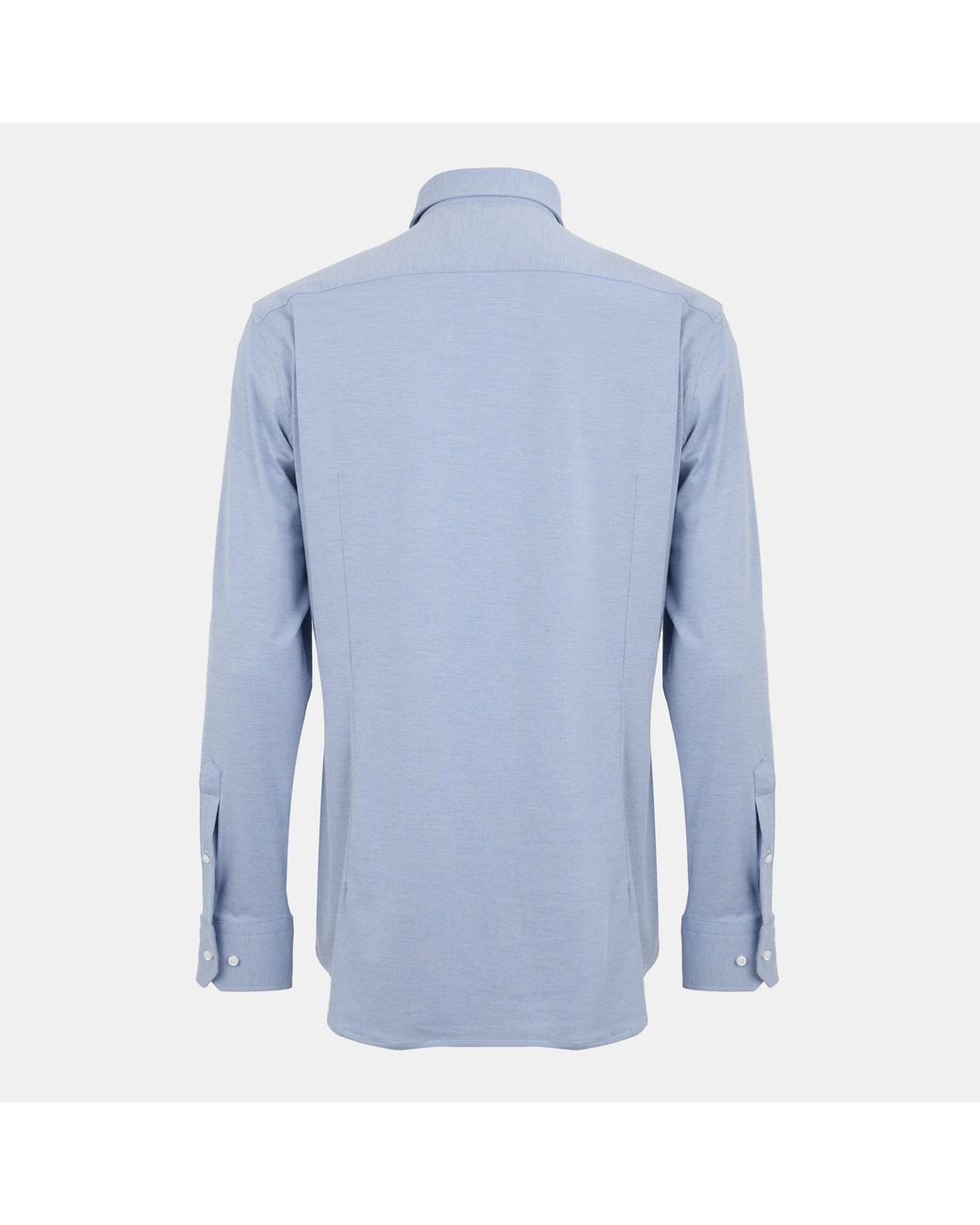 Boss Blue Plain Long-Sleeve Shirt for men