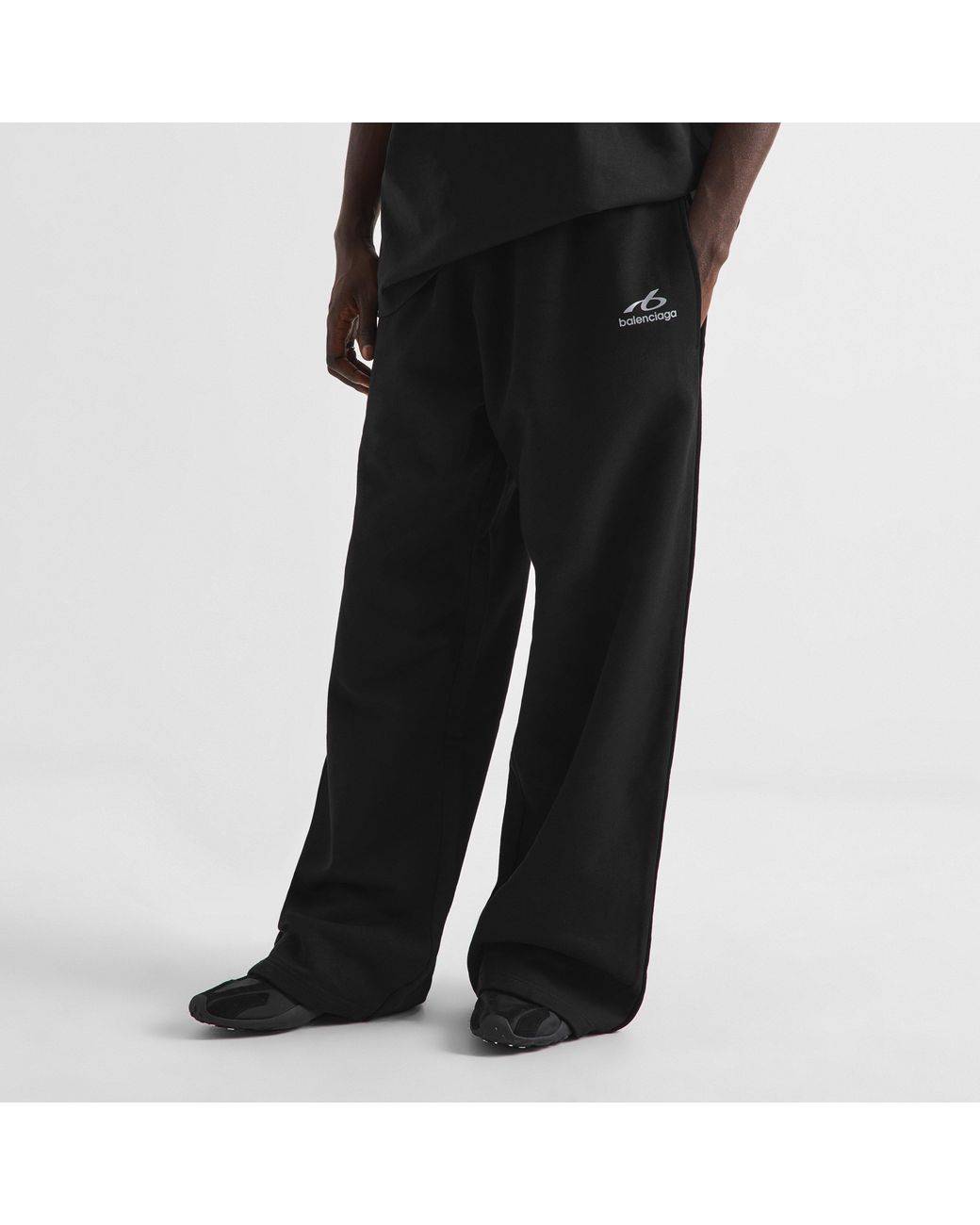 Balenciaga Black Bal Sports Jog Sn64 for men
