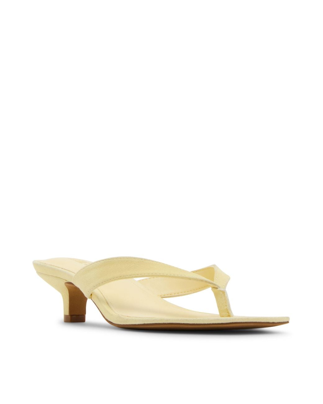 Steve Madden Natural Flip Flops