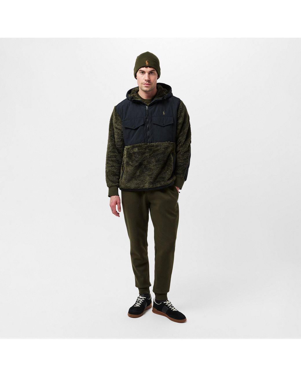 Polo Ralph Lauren Green Hipile Full-Zip Fleece for men