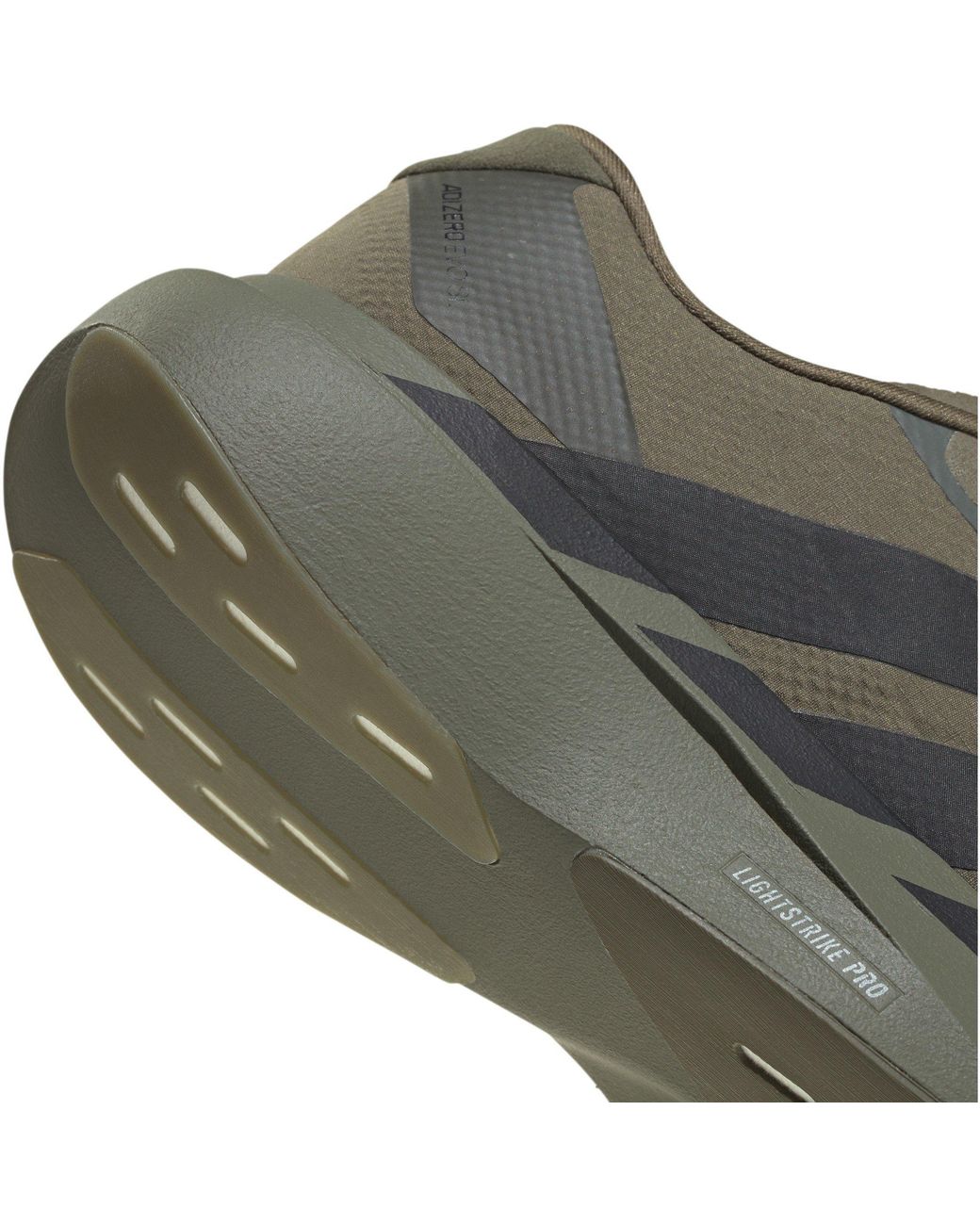 Adidas Gray Adizero Evo Sl Shoes for men