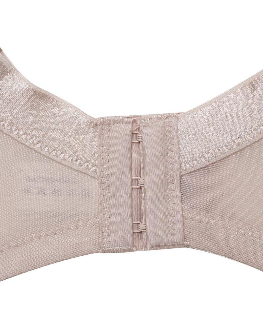 Valbonne Gray Non-wired Lace Full Support Full Cup Bra 36-46 D-h