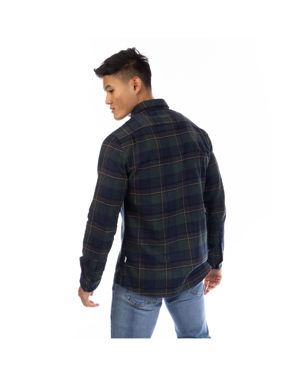 Peter Werth Blue Long Sleeve Plain Shirt for men