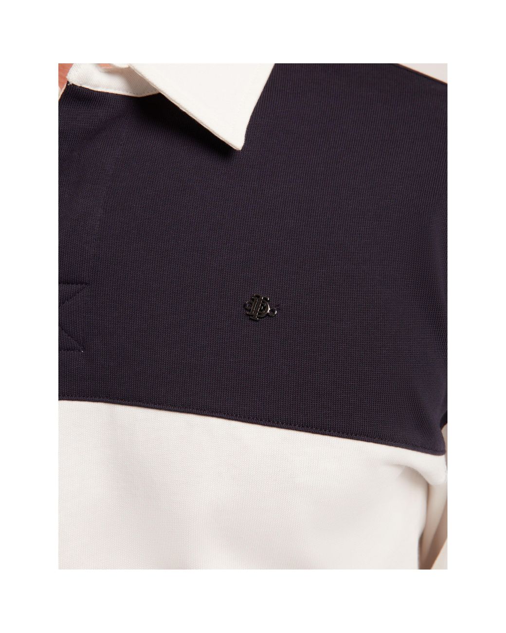 Ted Baker Blue Long Sleeve Rugby Polo Shirt for men