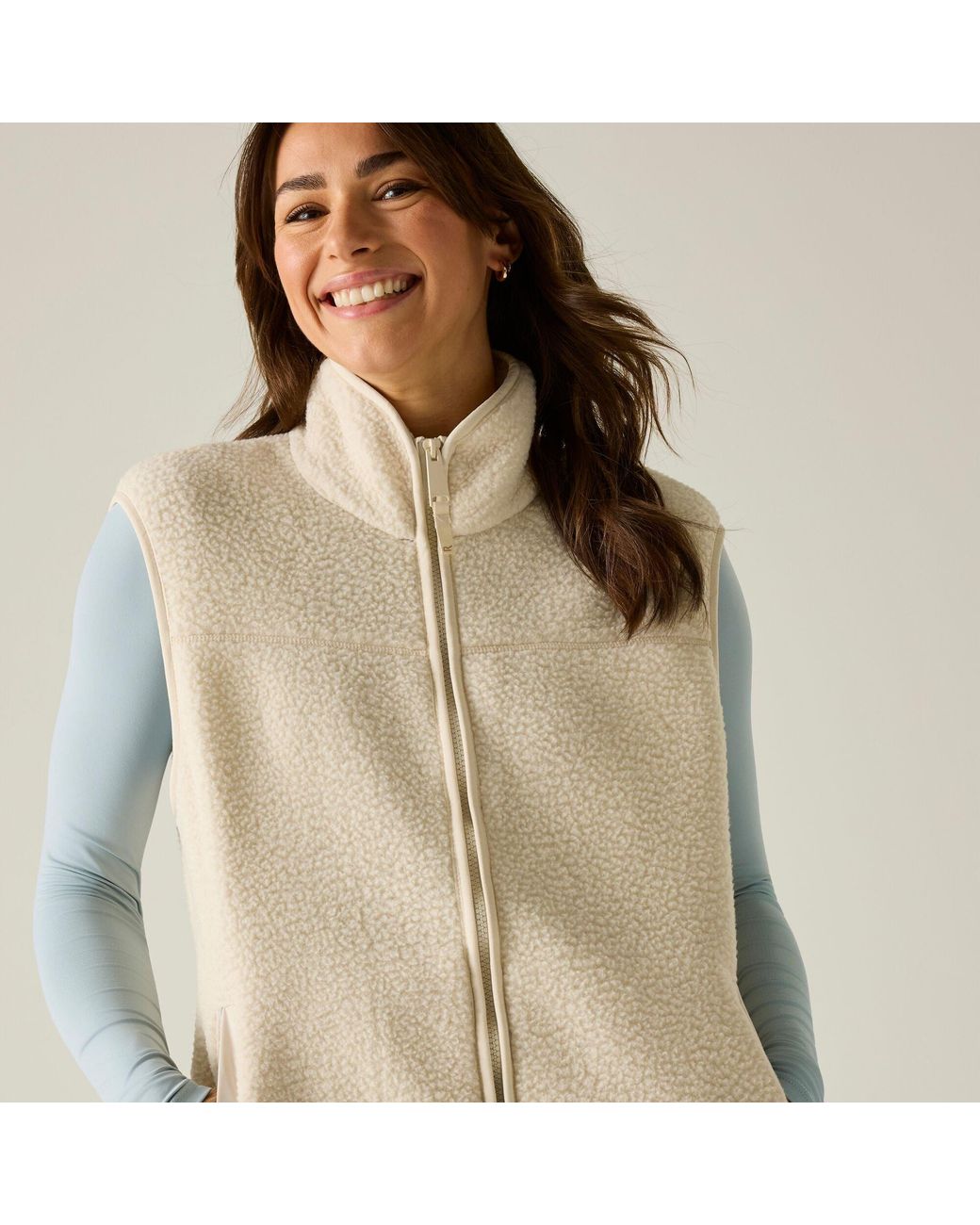 Regatta Blue Frankie Borg Fleece Bodywarmer