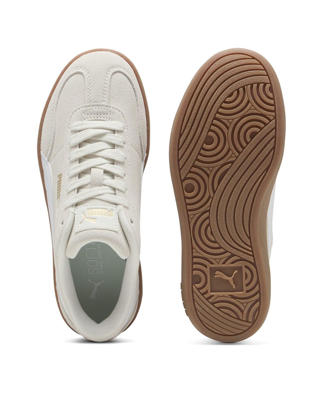 PUMA White Club Era Ii Platform Trainers