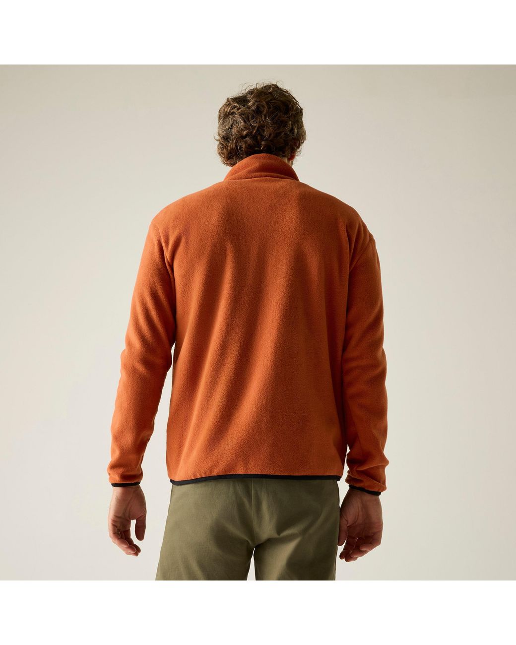Regatta Orange Frankie Full Zip Fleece for men