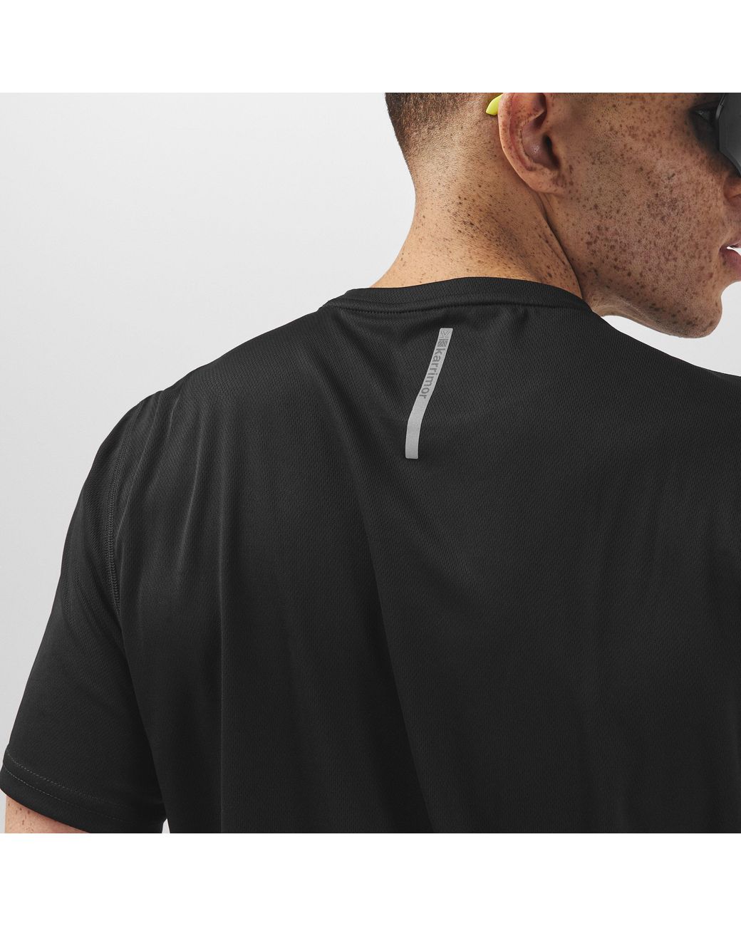 Karrimor Black Run Short Sleeve T Shirt for men