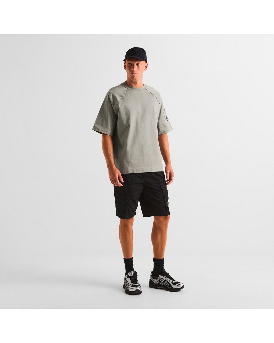 C P Company Gray T-Shirt for men