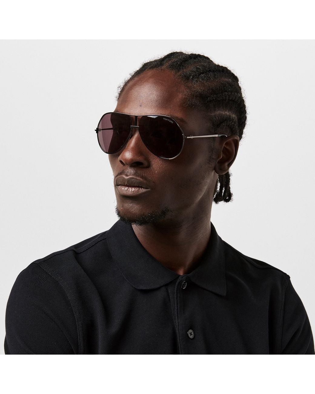 Tom Ford Gray Rickie-02 Tf1281 Sunglasses for men