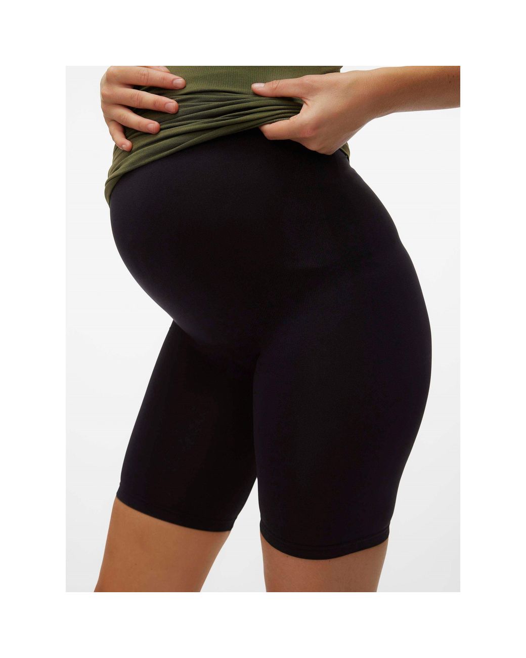 Mama.licious Black Maternity Cycling Shorts