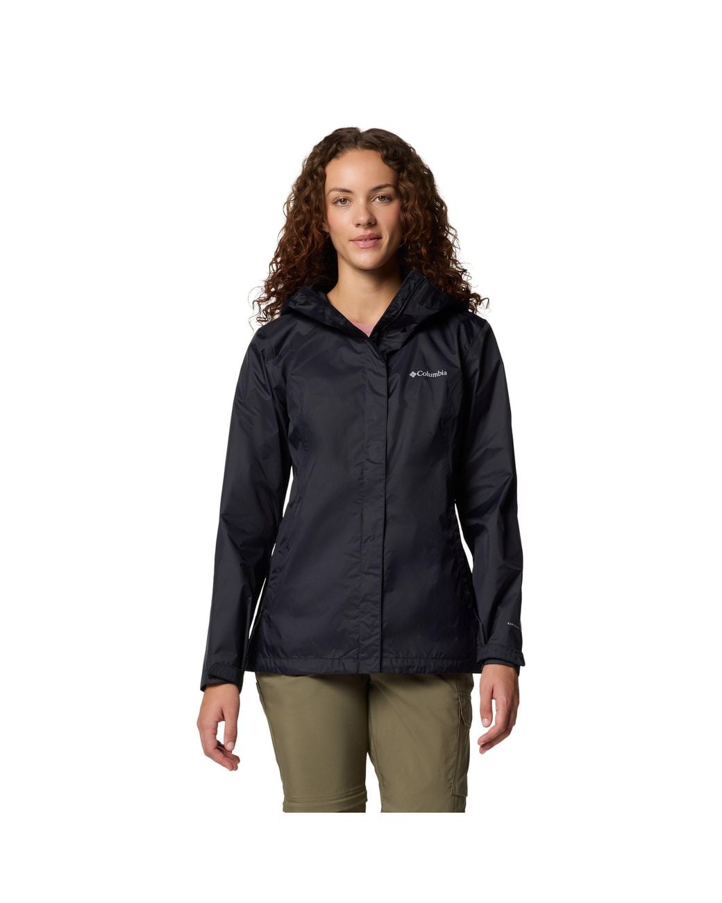 Columbia Black Arcadia Ii Waterproof Jacket