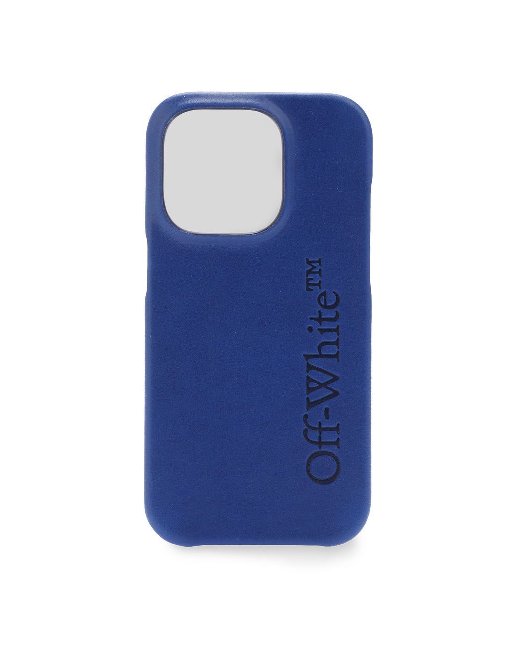 Off-White c/o Virgil Abloh Blue Iphone Phone Case for men