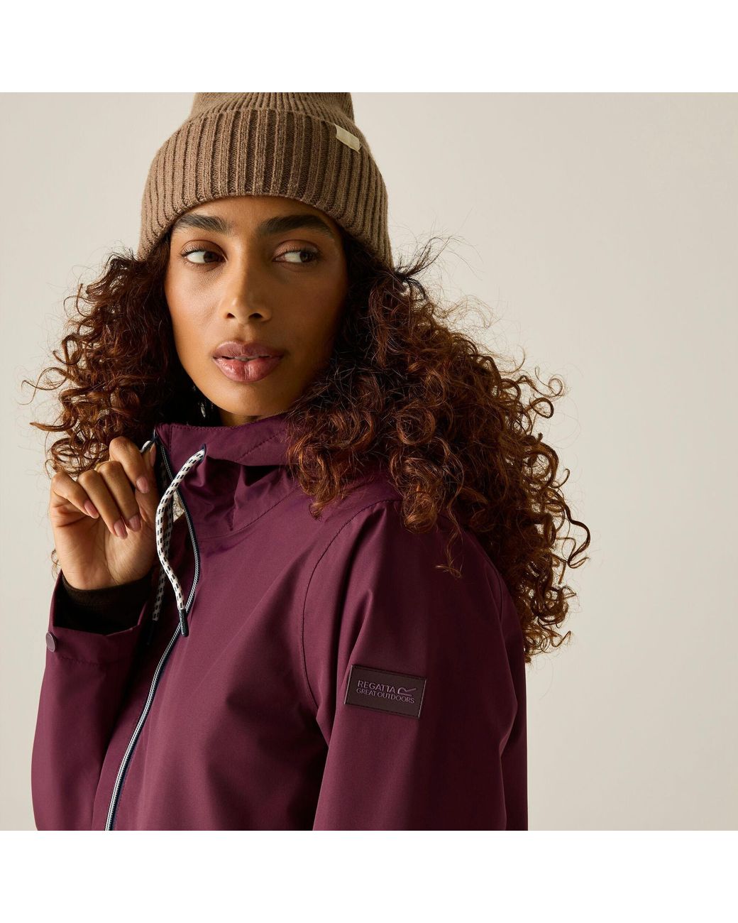 Regatta Purple Bayletta Waterproof Jacket