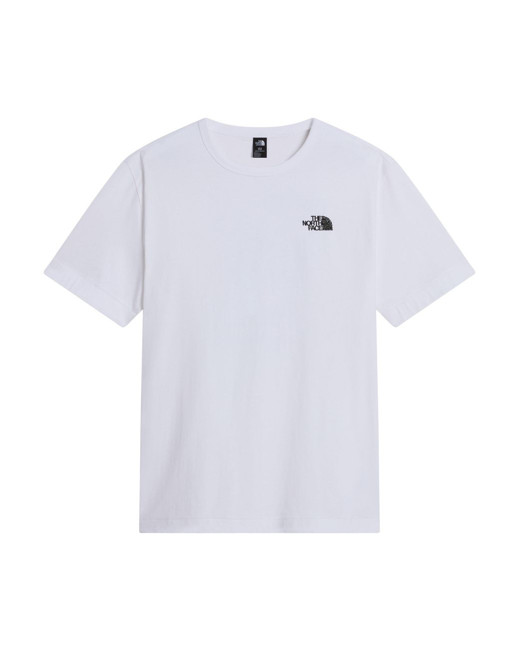 The North Face White Graphic Cotton Short-Sleeve T-Shirt for men