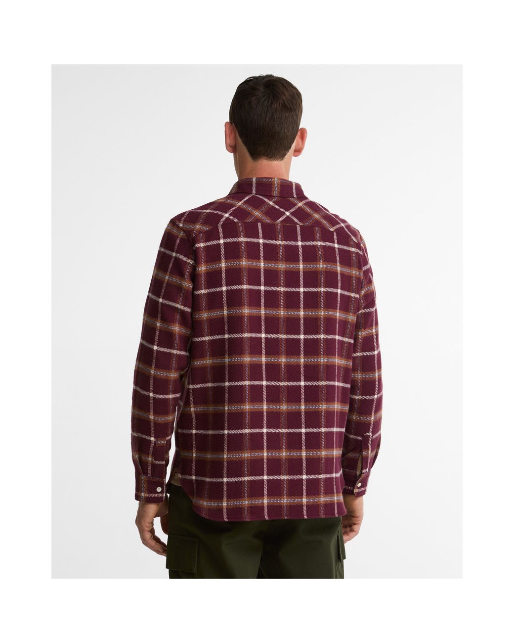 Barbour Red B.Li Hetton Highland Sn64 for men