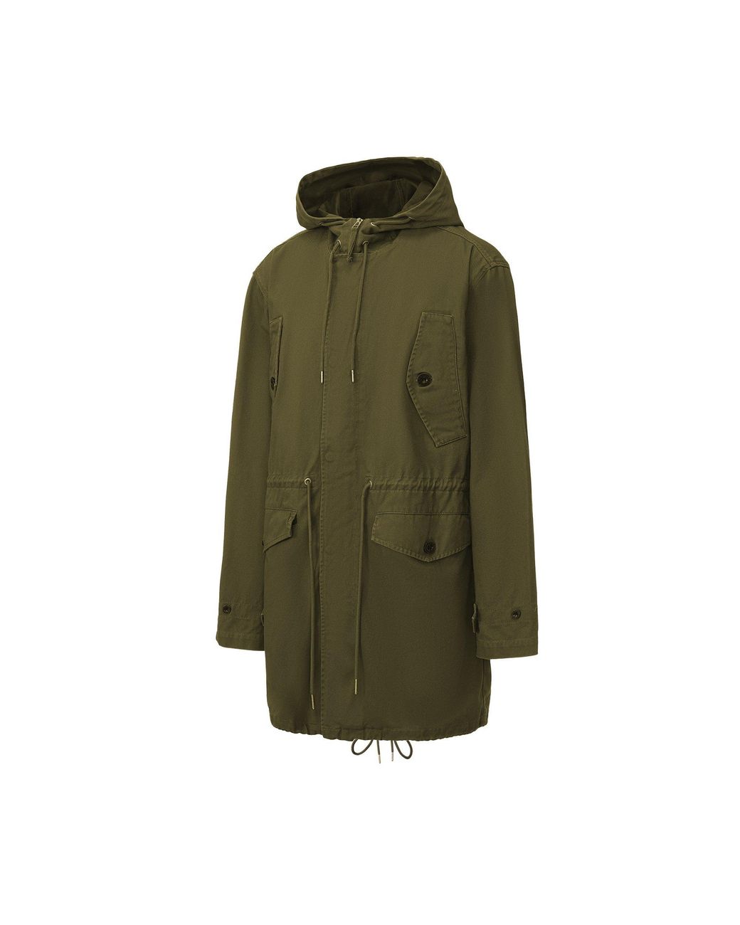 Pretty Green Green Cassette Parka for men