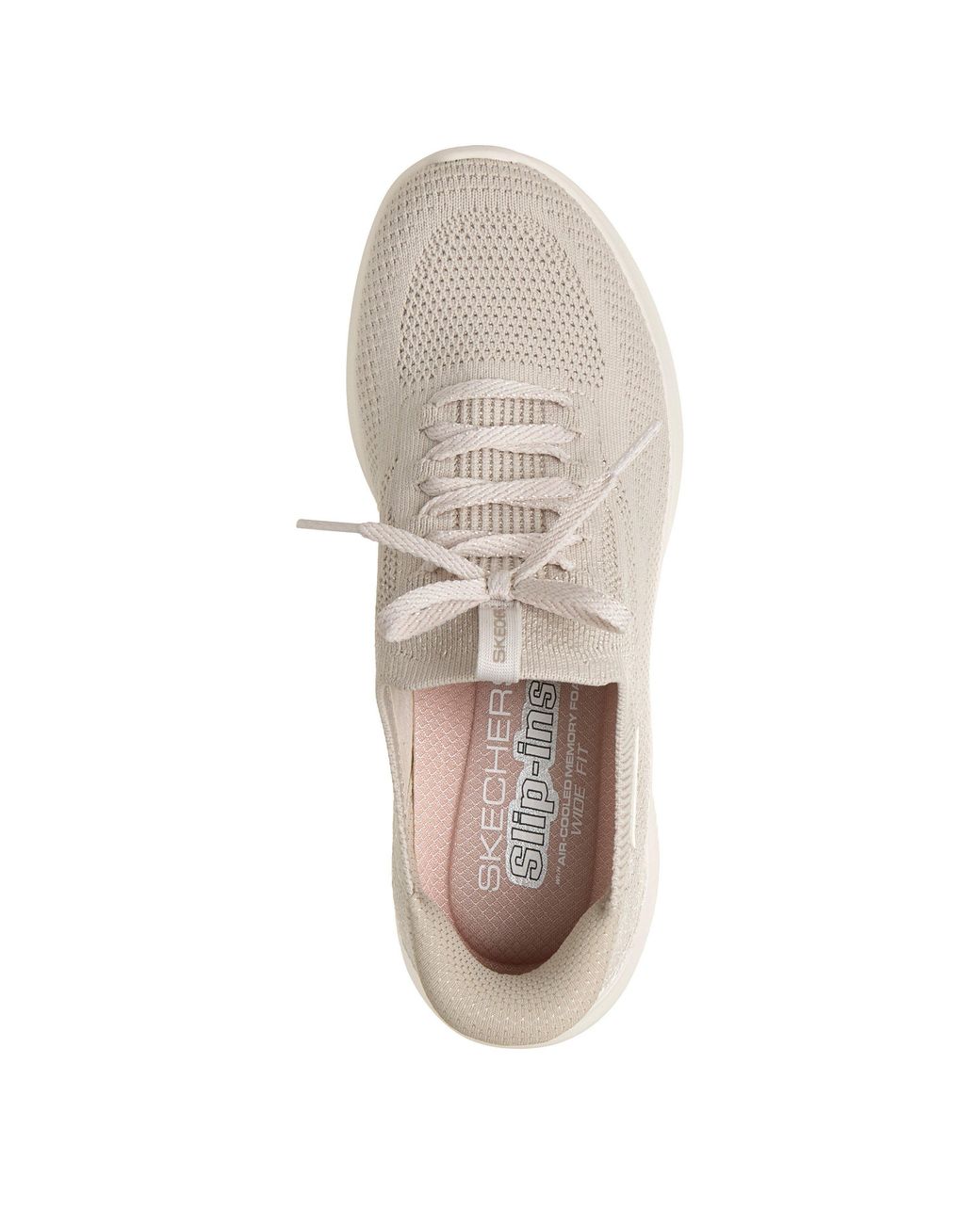 Skechers White Slip-Ins Ultra Flex 3.0