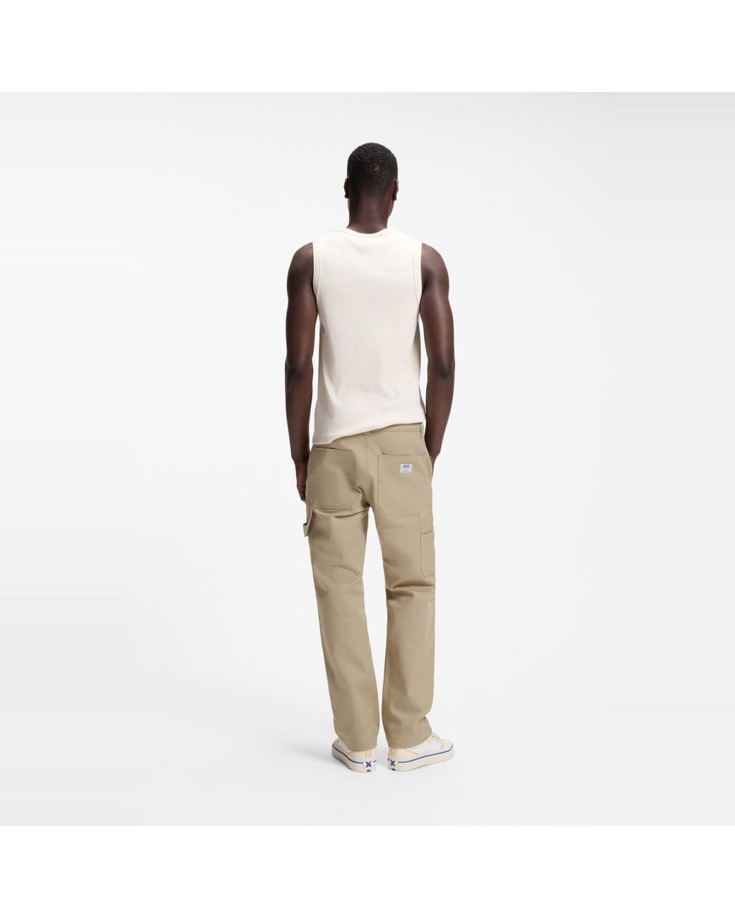 HUGO Natural Wide Leg Trousers for men