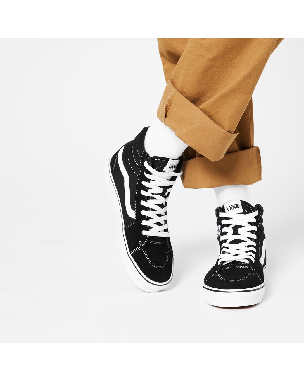 Vans Black Filmore High Tops for men