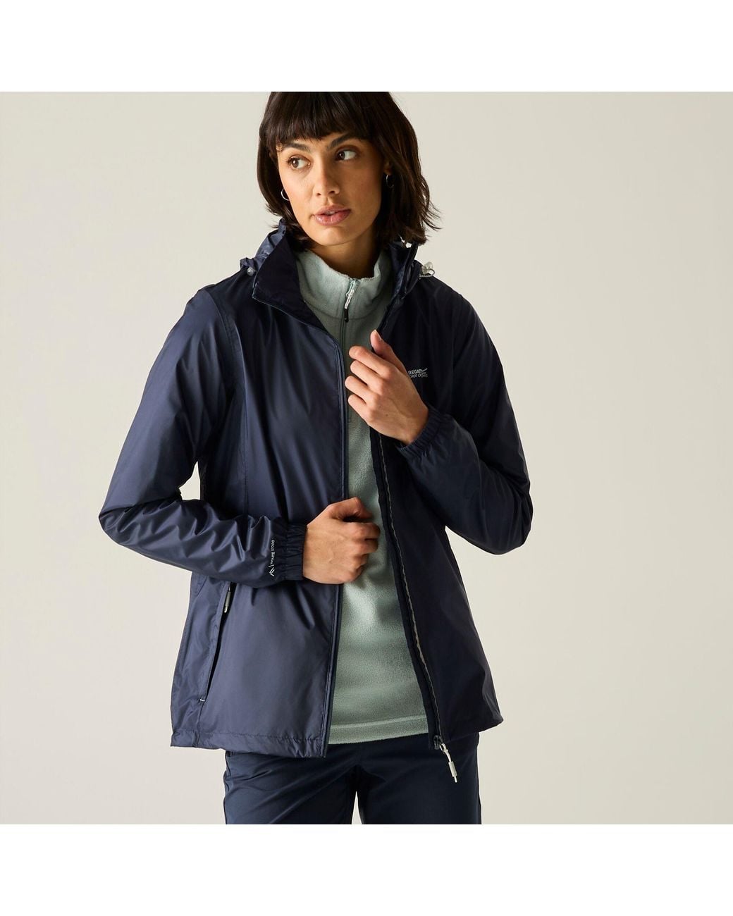 Regatta Blue Corinne Iv Waterproof Jacket
