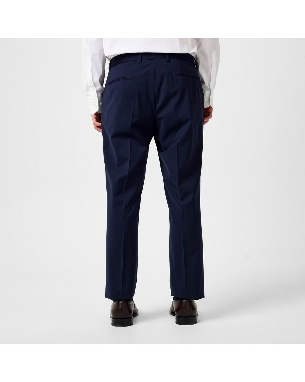 Boss Blue H-Leon Suit Trousers, Elevate Formal Style for men