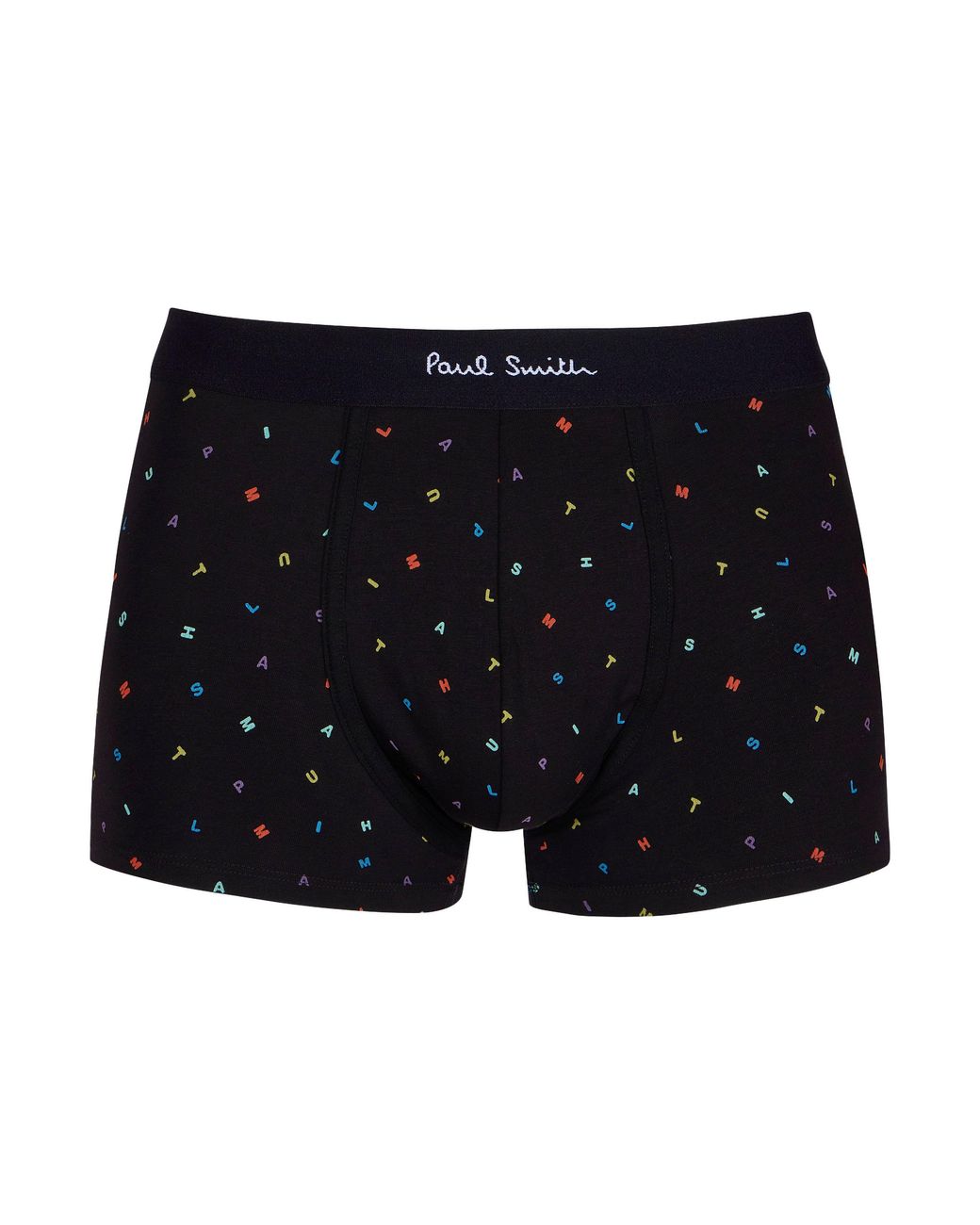 Paul Smith Blue Stamp Cotton All-Over Print 3 Pack Trunks for men