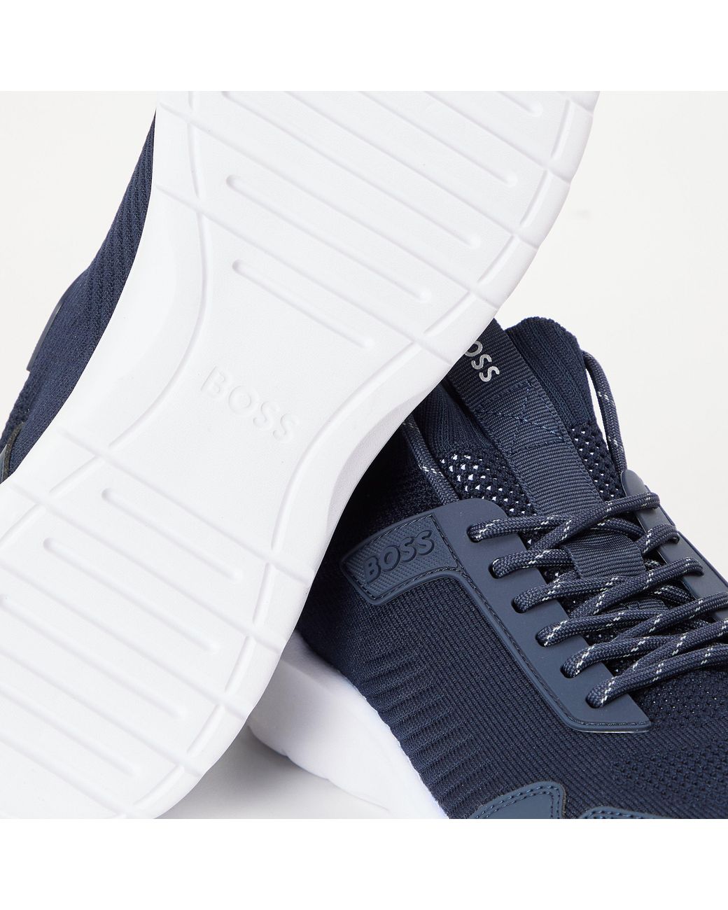 Boss Blue Everyday Comfortable Sneakers for men