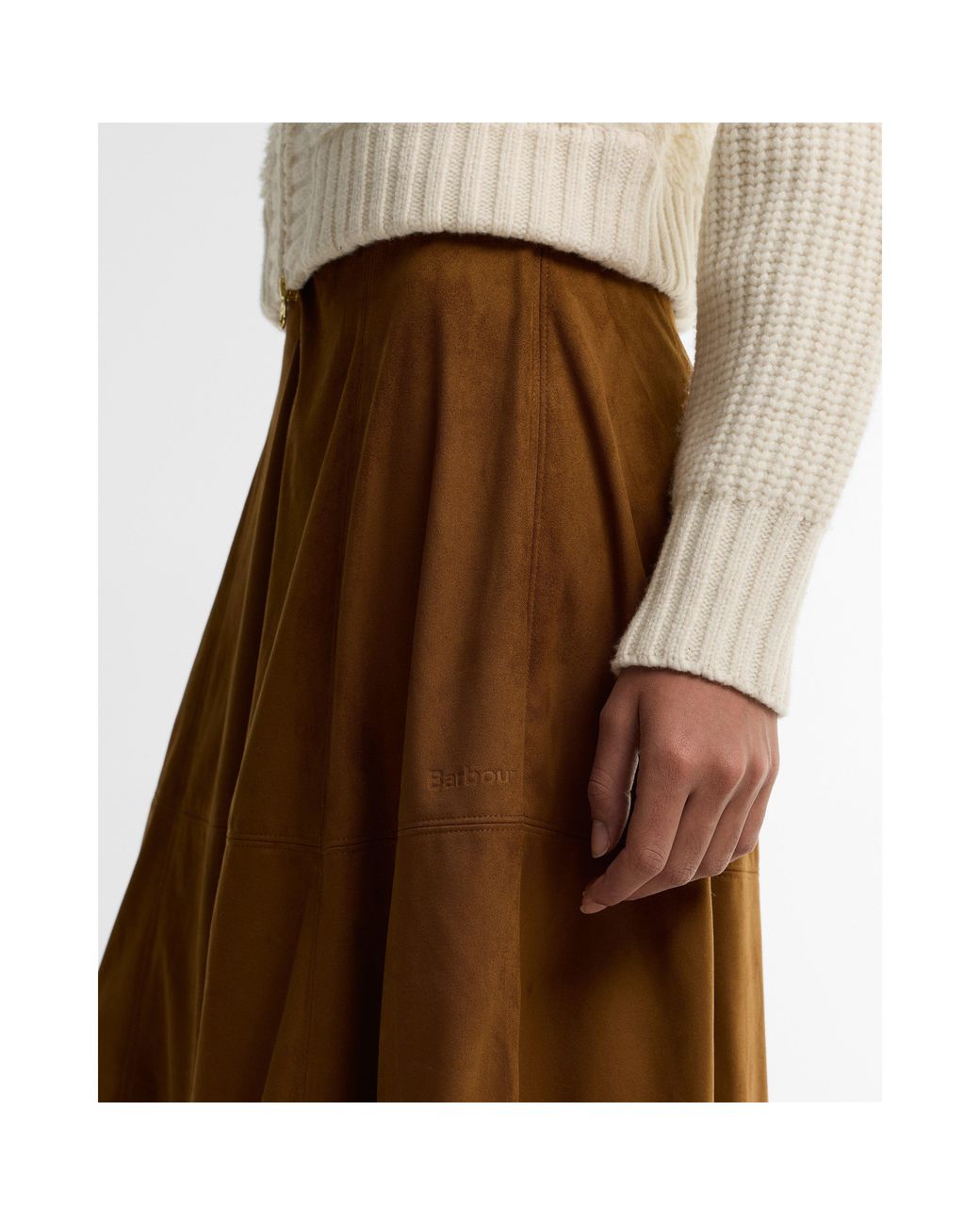 Barbour Brown B.Li Rothley Skirt Ld64