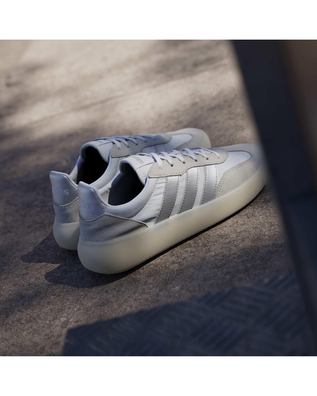 Adidas White Barreda Decode Shoes