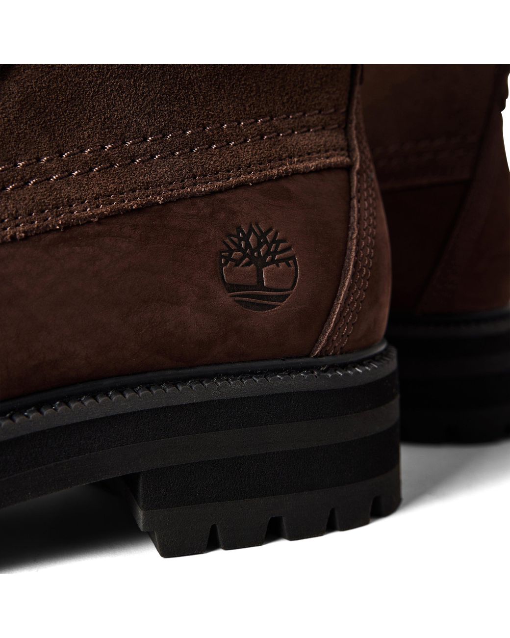 Timberland Brown Britton Mid Lace Leather Hiker Boots for men