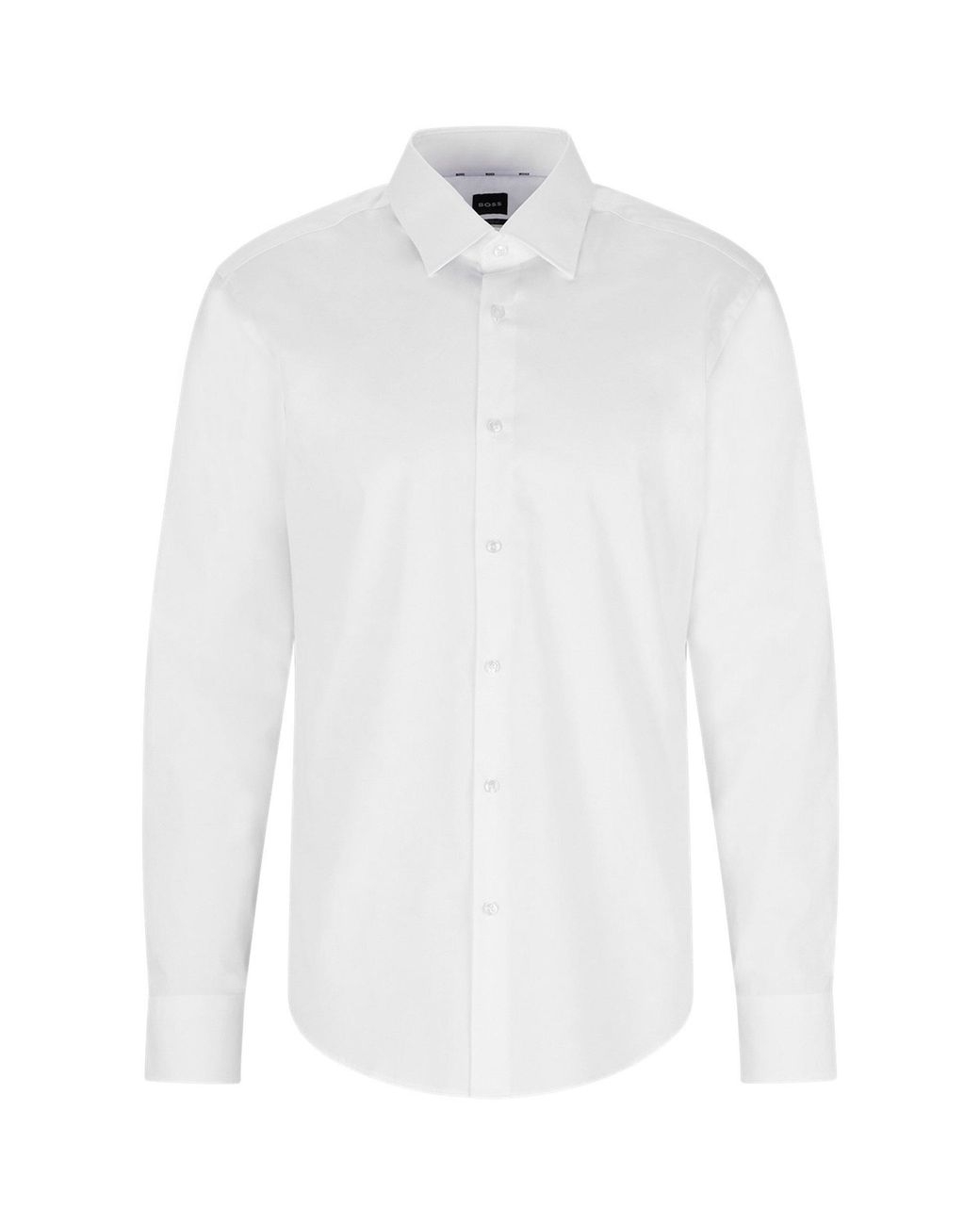 Boss White H-Joe-Kent Shirt, Impeccable Tailoring for men