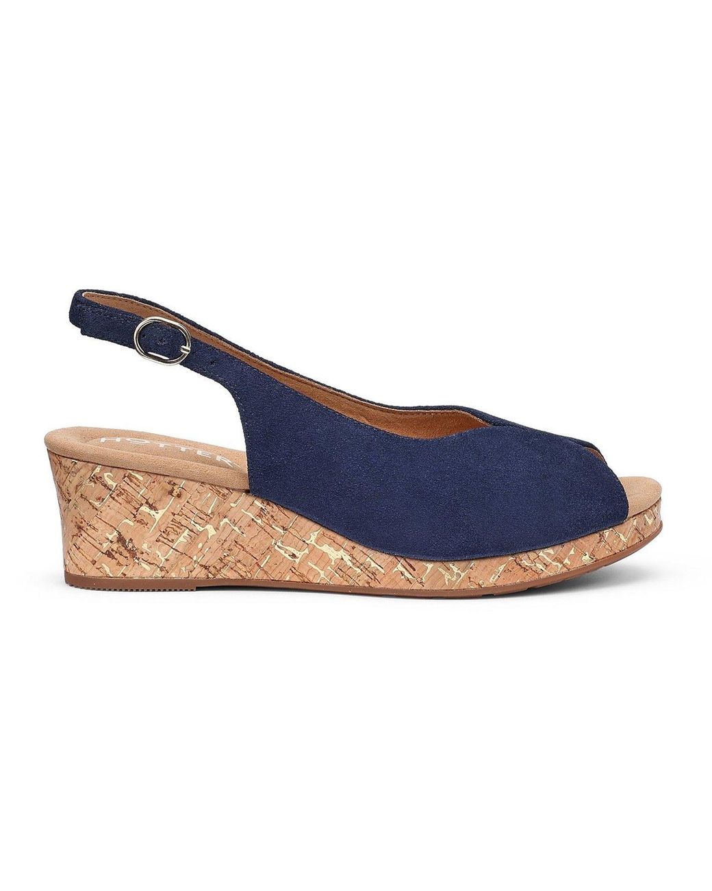 Hotter Blue Atlantic Sandals