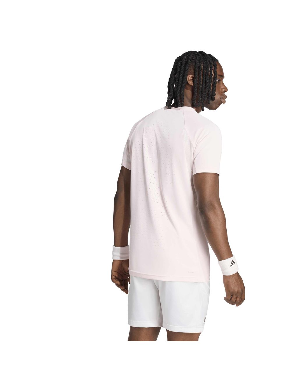 Adidas Pink Us Open Tee Sn63 for men