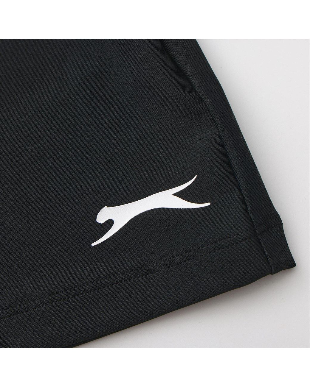 Slazenger 1881 Black Lycra Xtra Life Boyleg Swimsuit Ladies