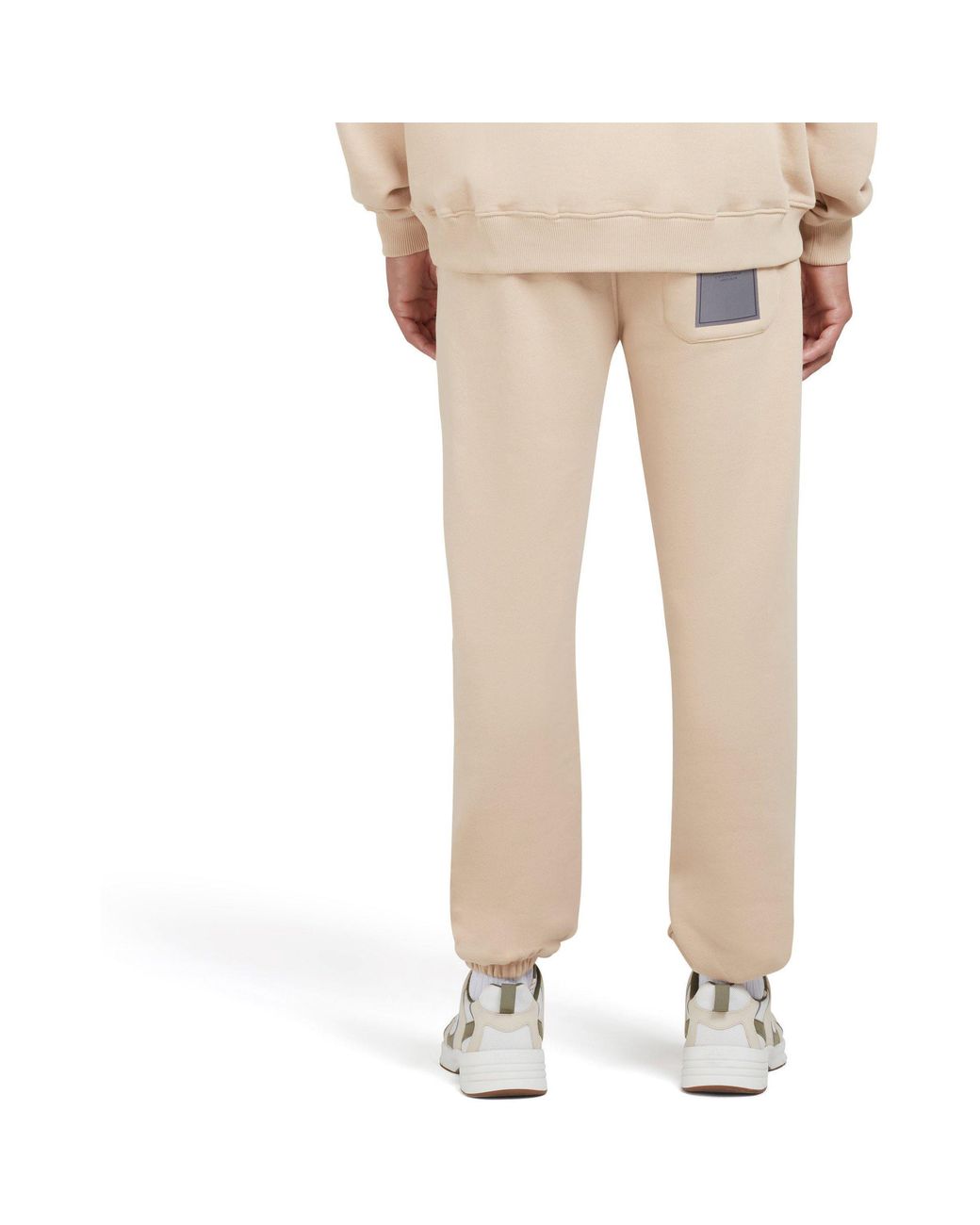 Mallet Natural Closed Hem Fleece Joggers for men