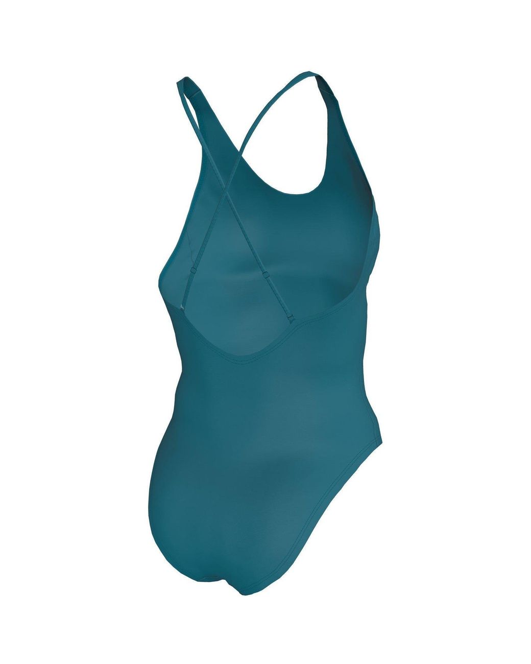 Nike Blue Swim Effortless Essential Swim Effortless Essential Scoop Neck One Piece