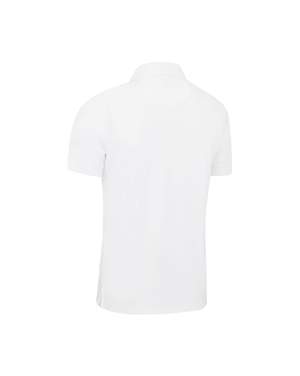 Callaway Apparel White Golf Tournament Short-Sleeve Performance Polo Shirt for men