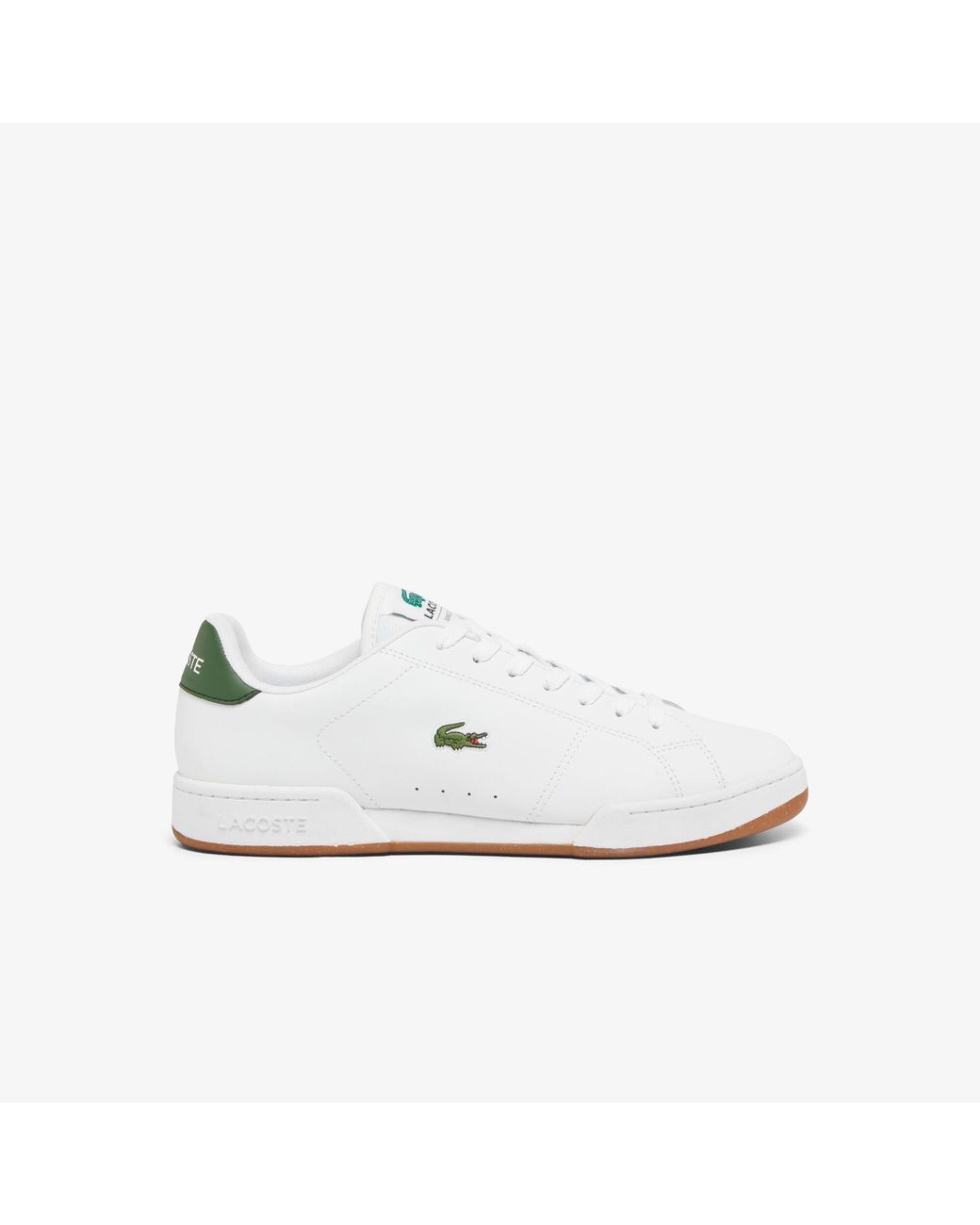 Lacoste White Carnaby Cup Leather Sneakers for men
