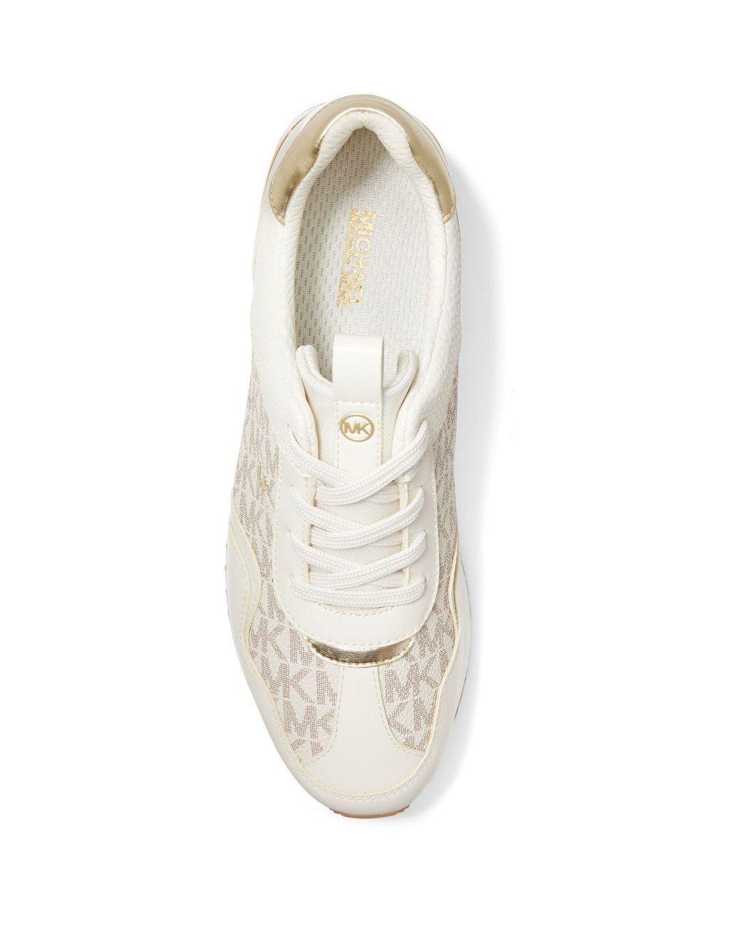 MICHAEL Michael Kors White Raina Runners