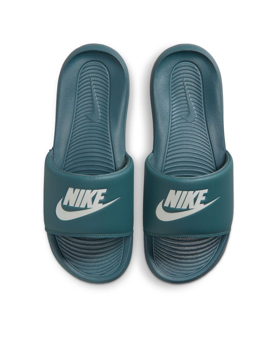 Nike Blue Victori One Slides for men