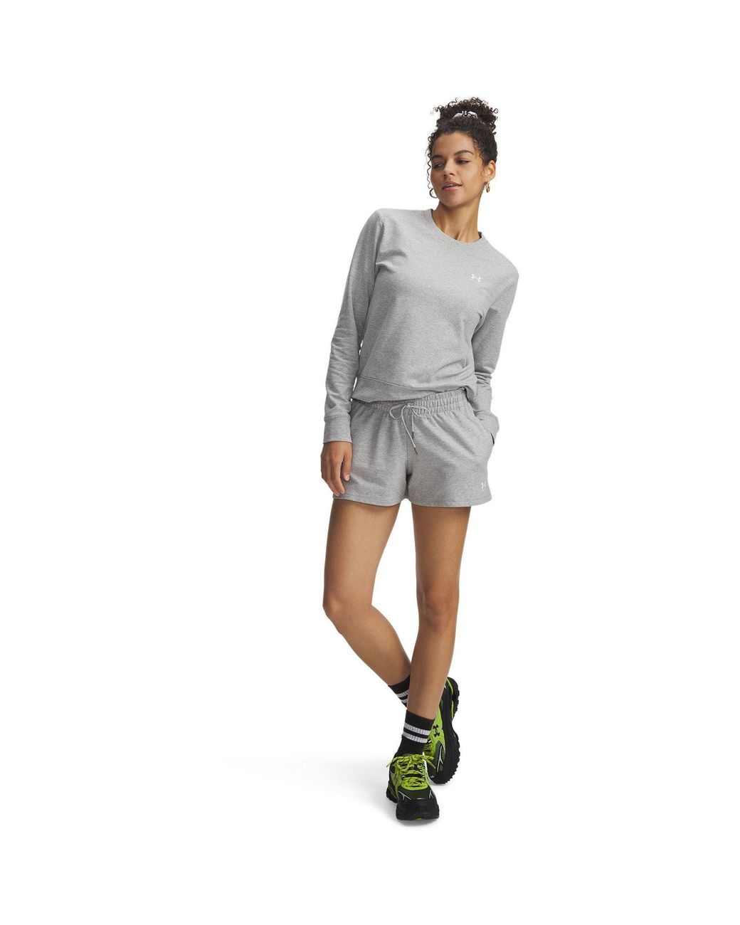 Under Armour Blue Sports Terry Performance Gym Shorts