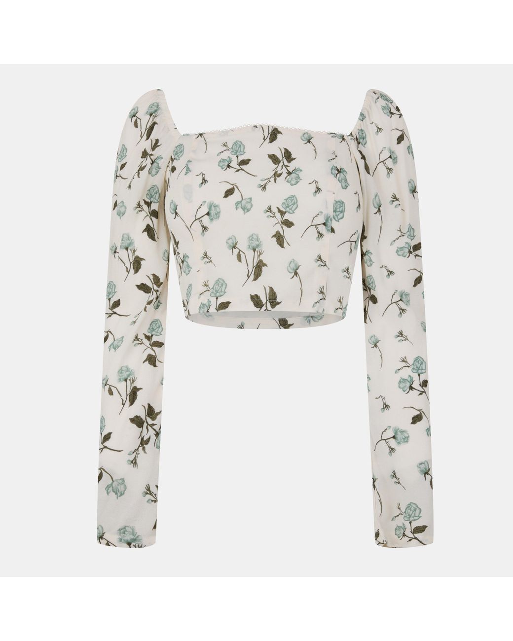 Jack Wills White Long Sleeve Fitted Blouse