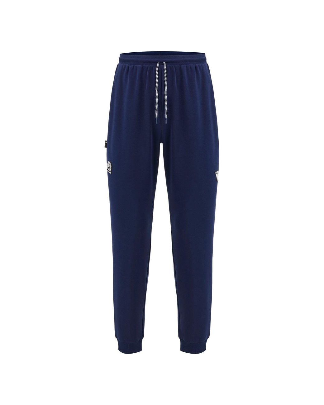 MACRON Blue Scotland Rugby Union Tracksuit Bottoms 2024 for men