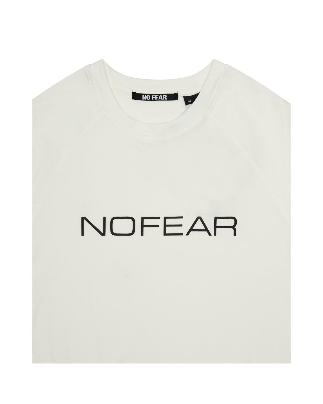 No Fear White Compression Long Sleeve T-Shirt for men