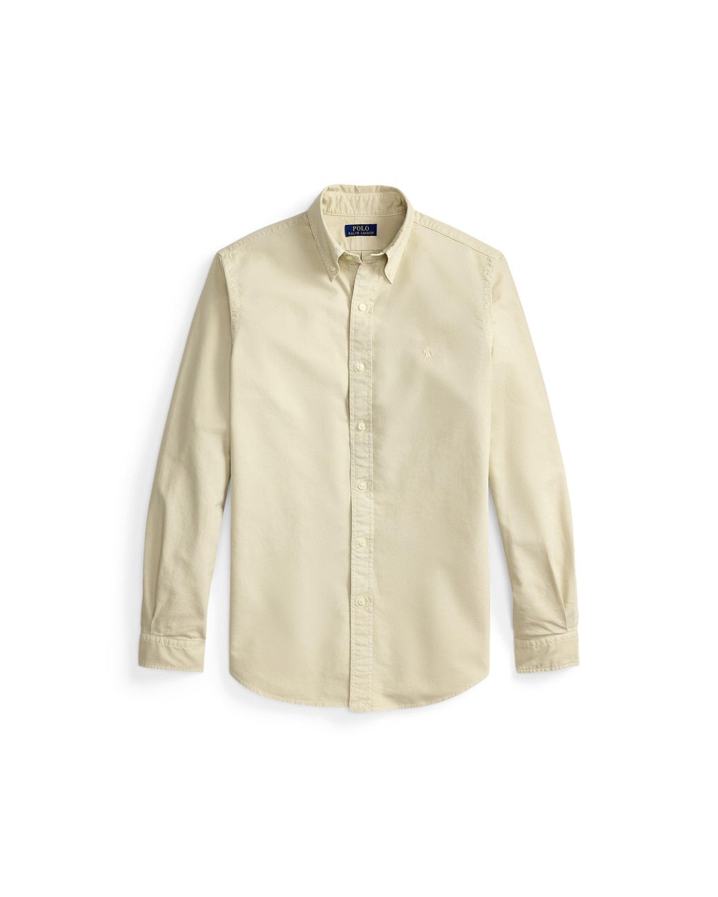 Polo Ralph Lauren Natural Slim Fit Oxford Long Sleeve Shirt for men