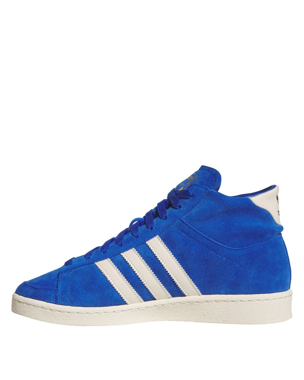 Adidas Blue Adults Jabbar Hi Basketball Trainers