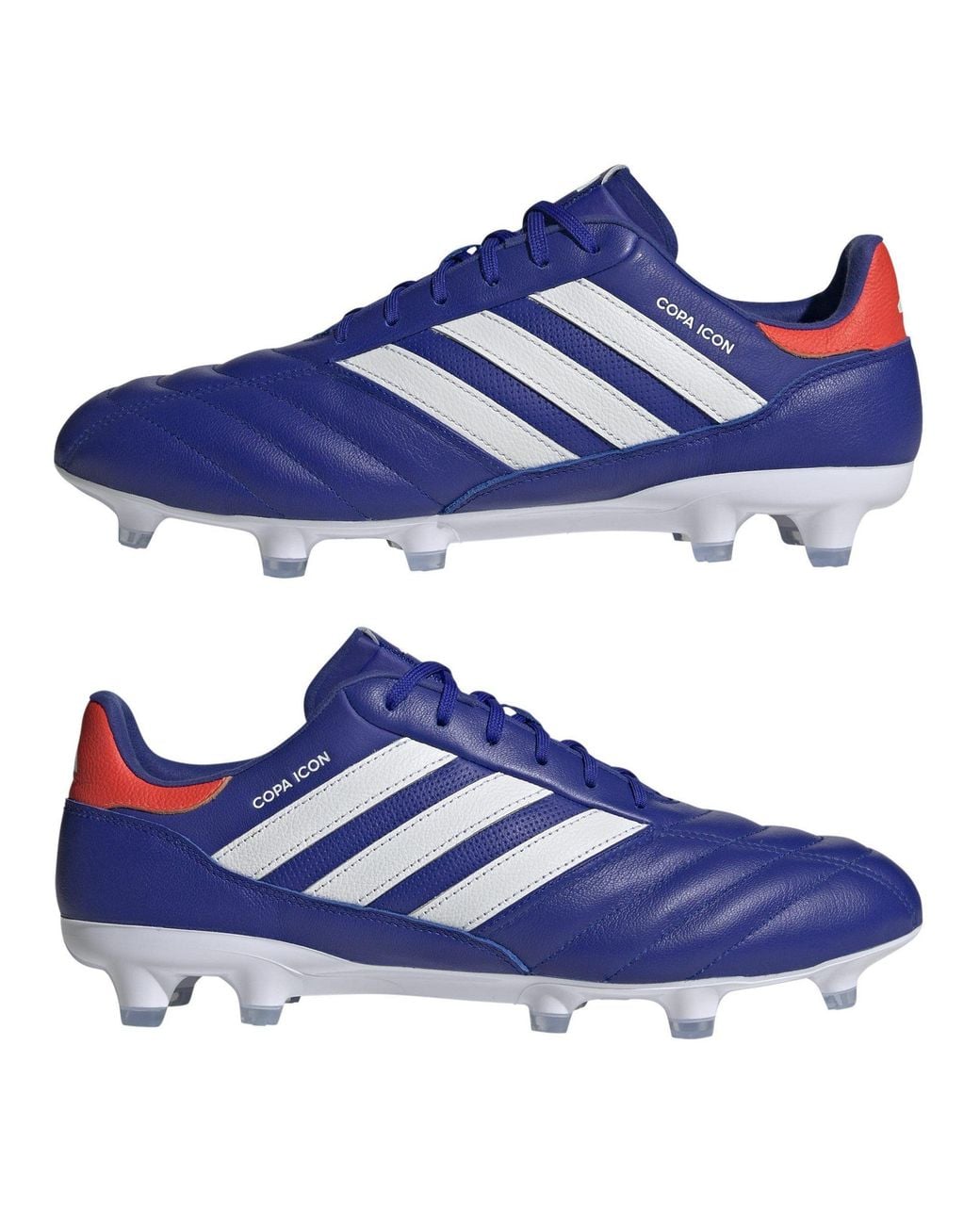 Adidas Blue Copa Icon Pro Firm Ground Boots for men