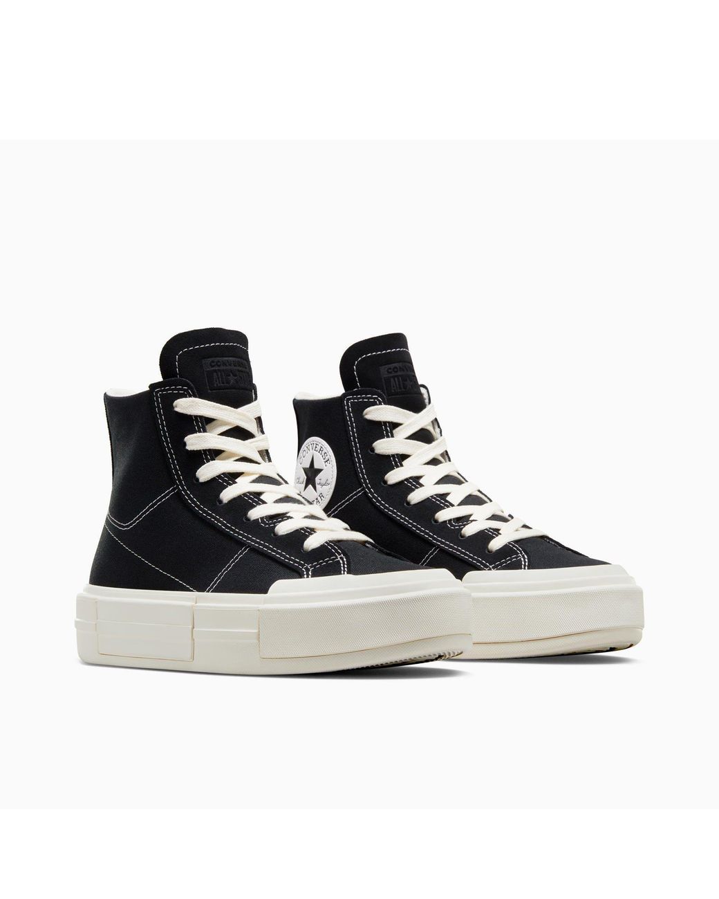 Converse Black Chuck Taylor All Star Cru Canvas High-Top Trainers